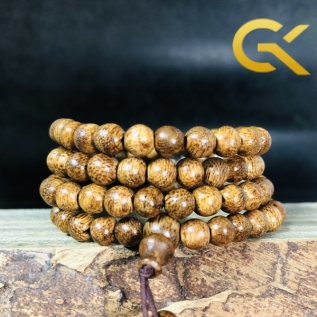 Chuỗi trầm hương 108 hạt tốc 6li
