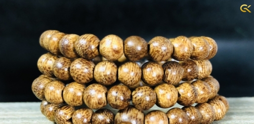 Chuỗi trầm hương 108 hạt tốc 6li